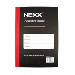 Nexx A4 - 3 Quire 288 Page Counter Book F/M 